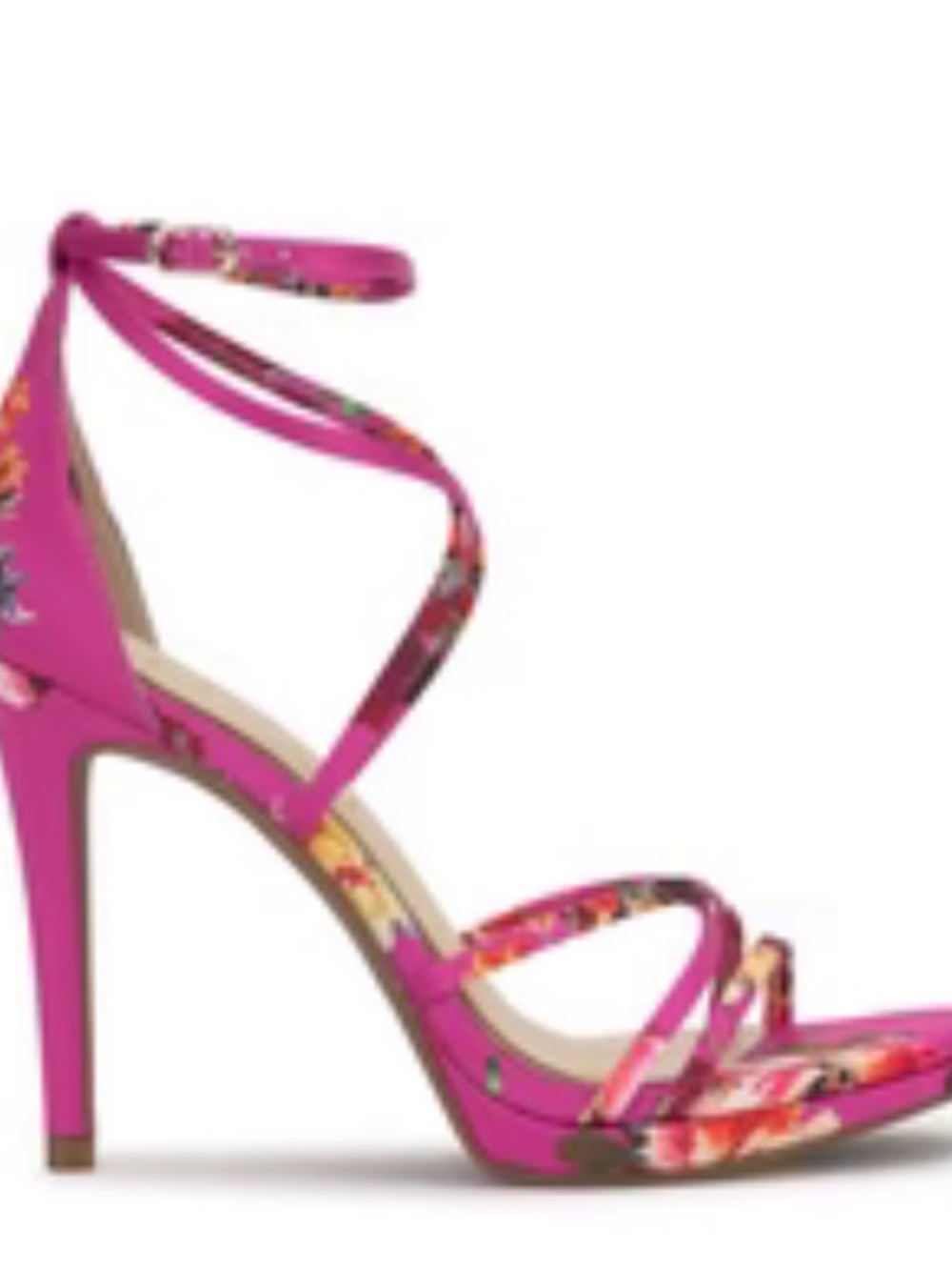 NEW JESSICA SIMPSON WOMEN'S JAEYA 2 STILETTO HEELED SANDALS- SIZE 6.5 - Picture 1 of 4